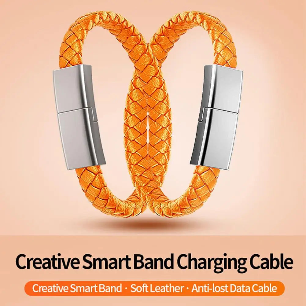 USB-C Bracelet Charging Cable | 240W Fast Charge Wristband