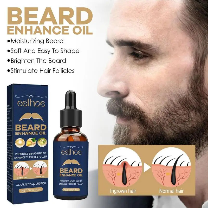 Beard Oil For Men Beard Growth Serum Beard Oil Leave-in Conditioner Restore Natural Moisture And Soften Your Beard To Prevent Oasis Select