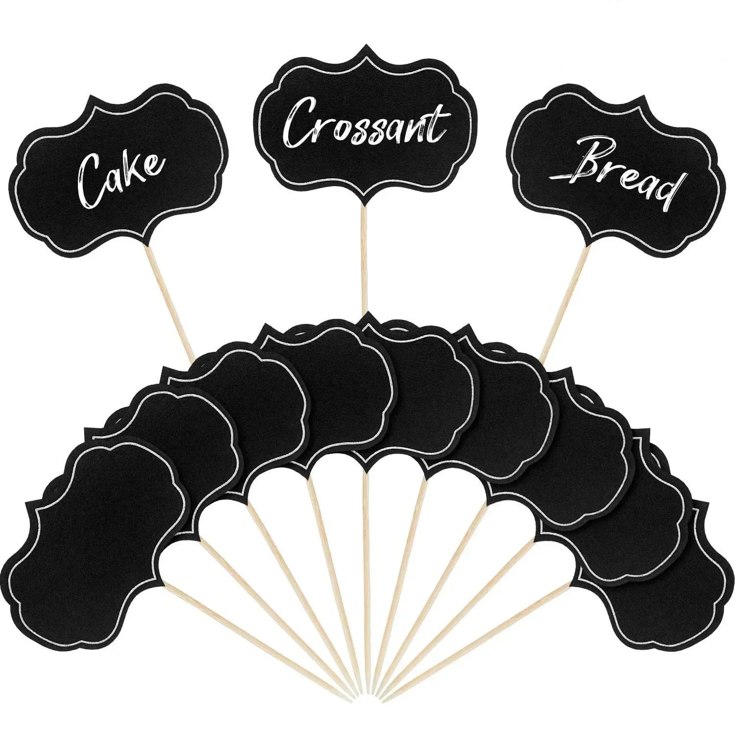 1 Set Mini Blackboard Paperboard Message Slate Business Card Holder Memo Label Brand Number Table Price For Party Decor Supplies Oasis Select