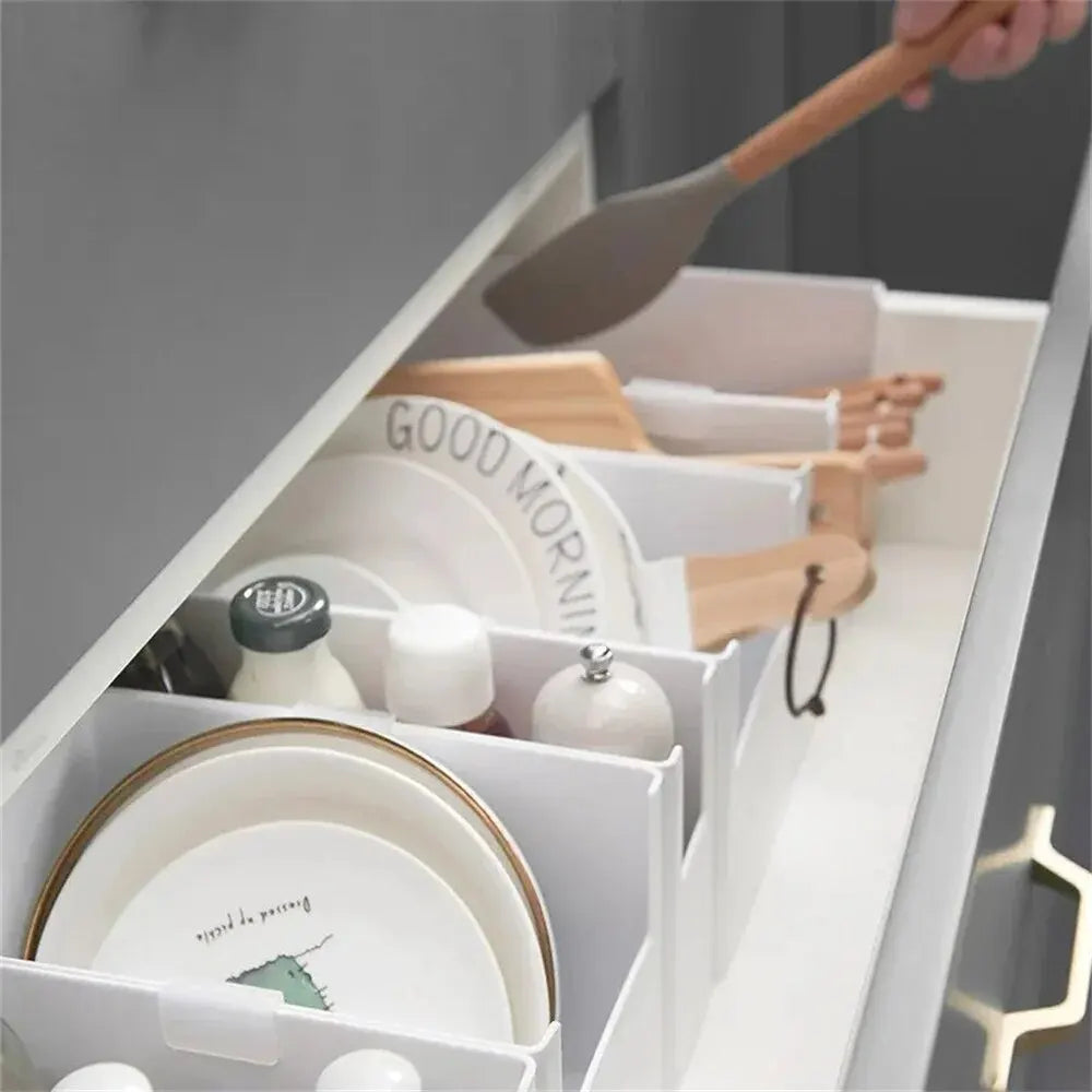 Drawer Type Storage Box Kitchen Wardrobe Multi Functional Storage Box Cabinet Drawer Separation Cosmetic Mask Finishing Oasis Select