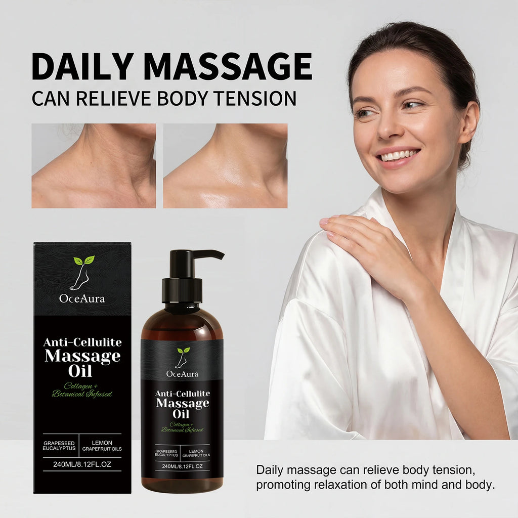 OceAura Collagen Firming Body Oil – Tighten & Nourish Skin 240ml Firming Body Oil Oasis Select
