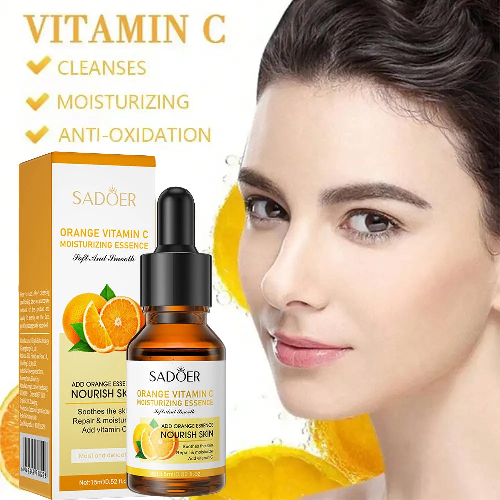 SADOER Vitamin C & Hyaluronic Acid Face Serum 15ml