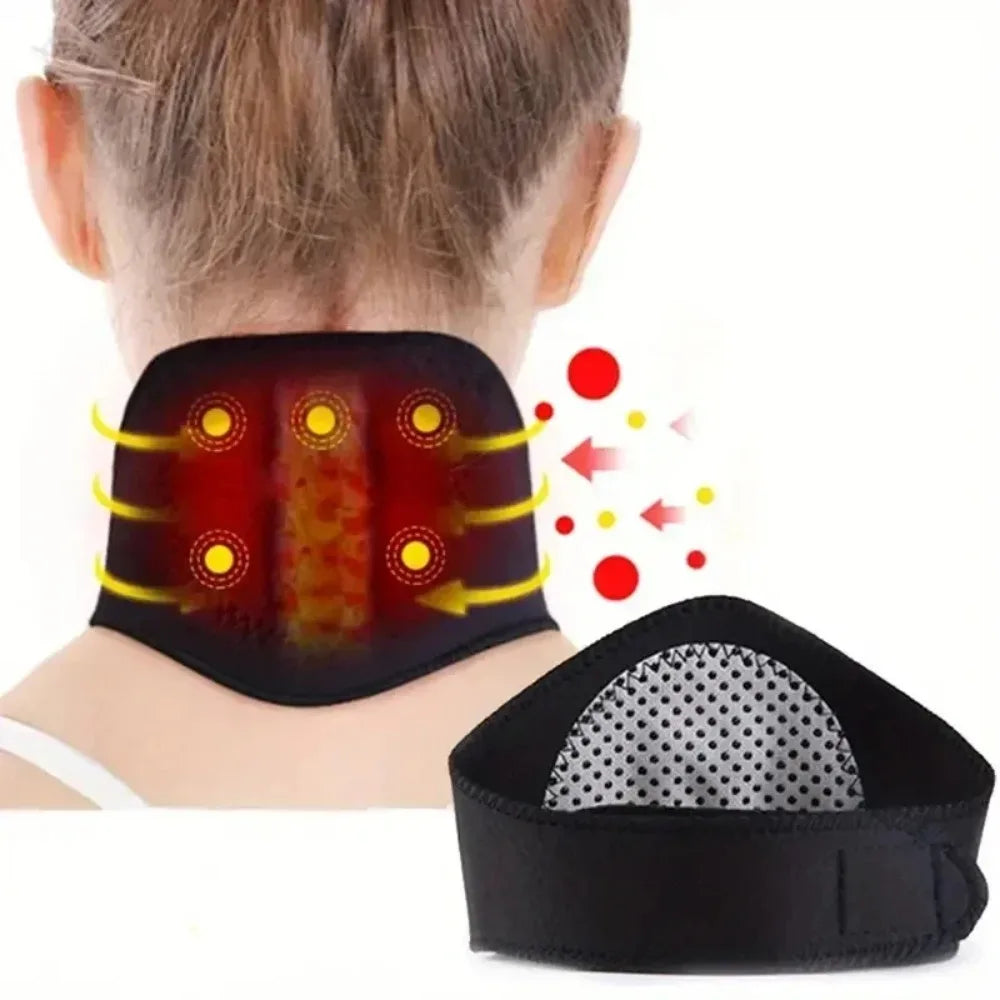 Self-heating neck support frame, equipped with magnetic neck massage function, provides relaxation and warmth without the need Oasis Select