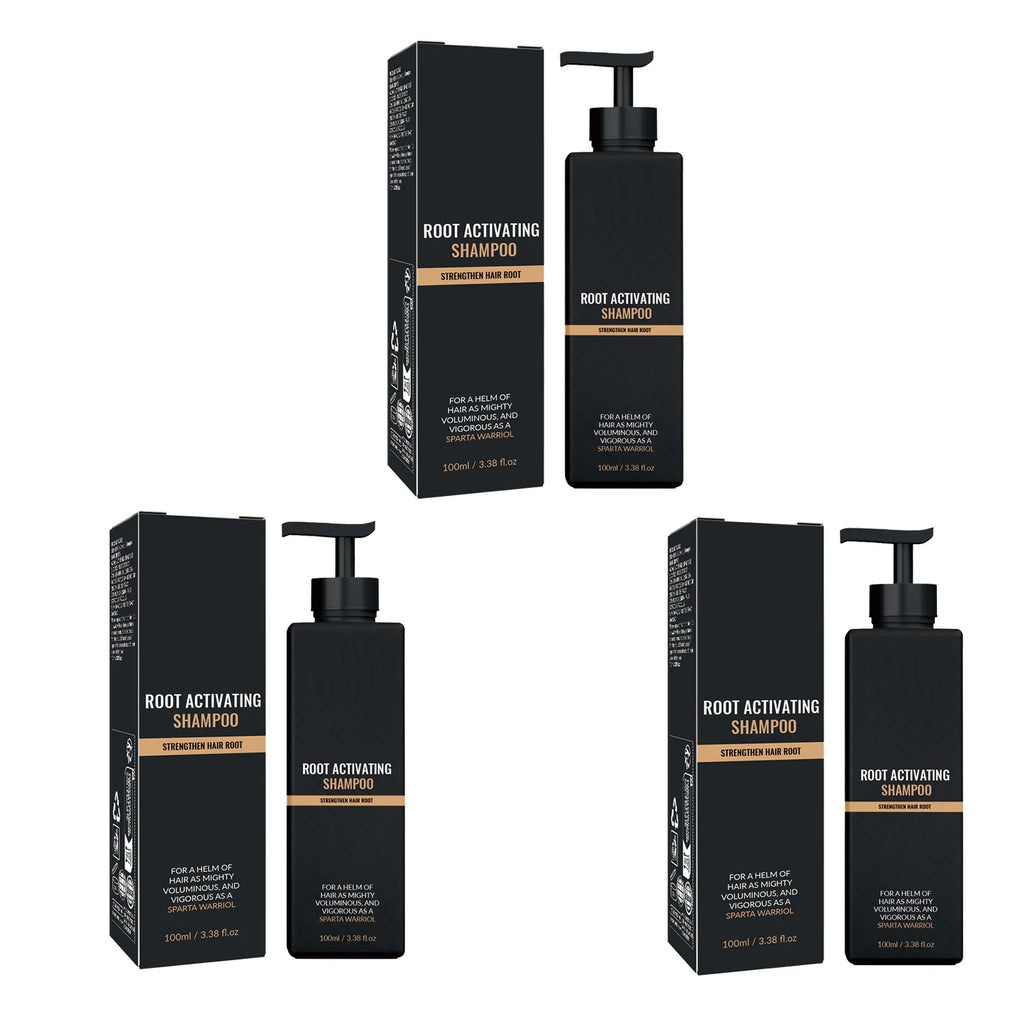 Volumizing Scalp Care Shampoo Deep Cleansing Ginger Extract Natural Formula Hair Strengthening Nourishing For Oily Hair All Type Oasis Select 3pcs