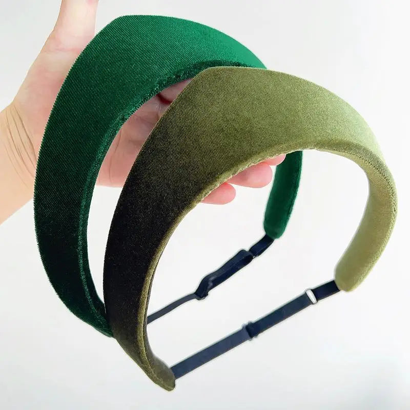 Crown Velvet Headband – Retro Hair Accessory for Women & Girls Velvet Hair Headband Oasis Select