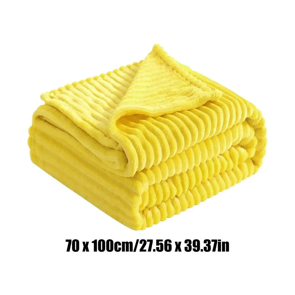 70x100cm Pet Blanket Comfortable Washable Furniture Protection Pet Blanket for Dog Crate for Small Medium Animals Pet supplies Oasis Select Yellow