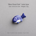 Ceramic Fish Chopstick & Pen Holder – Decorative Desk Ornament