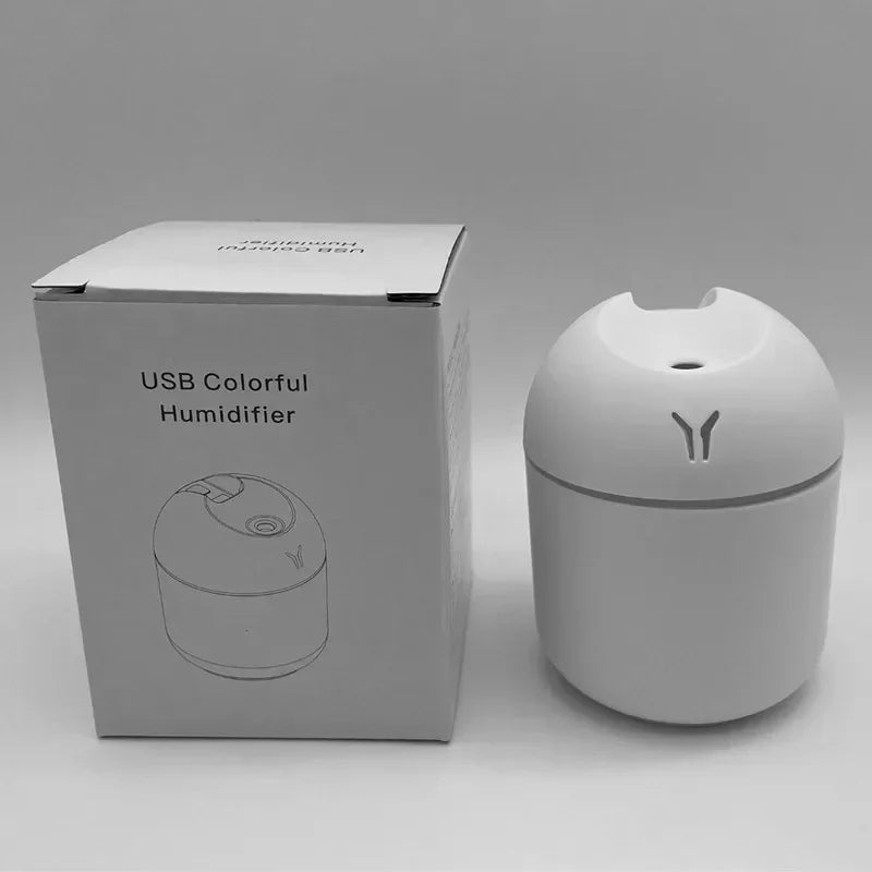 250ML Mini Aroma Diffuser USB Essential Oil Aromatherapy Desktop Atomizer Household Humidifier Air Freshener for Home Decor Oasis Select white 250ml