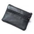 Women Men Coin Purse Men Small Bag Wallet Change Purses Zipper Money Bags Children Mini Wallets Leather Key Holder carteira Oasis Select black