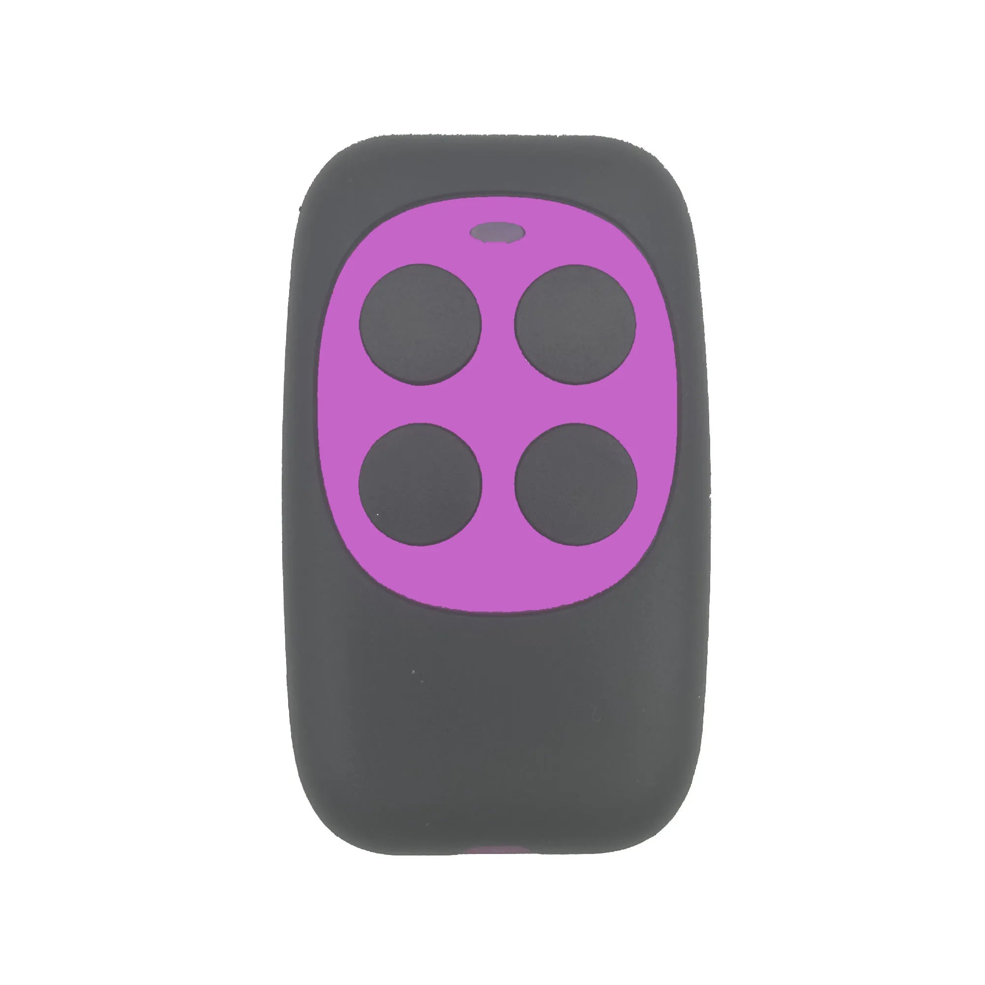 433Mhz 4 Keys Colorful Remote Control RF Wireless Copy Code Remote Electric Cloning Gate Garage Door Auto Keychain for Home Oasis Select PURPLE