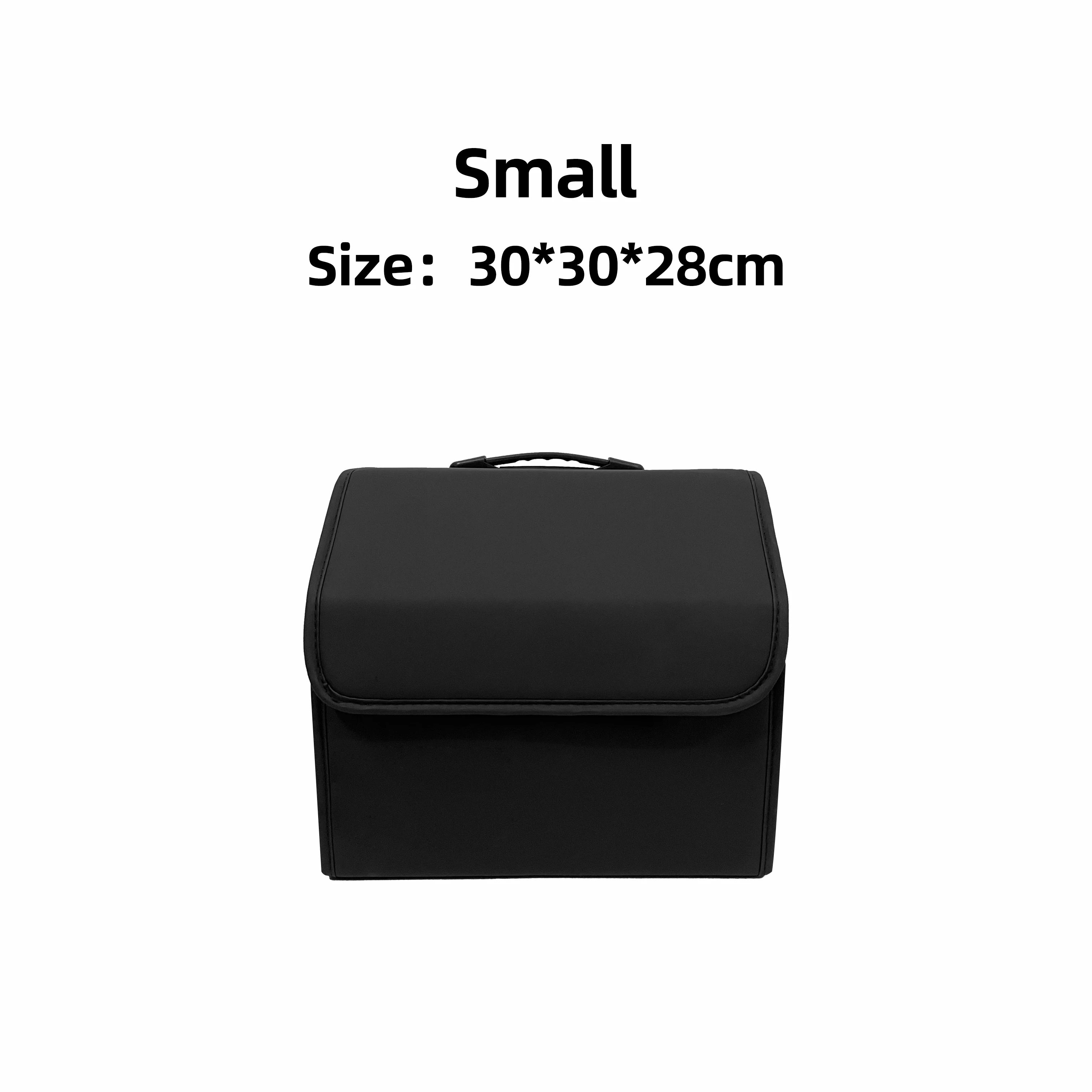 Storage Box PU Leather Multipurpose Collapsible Car Trunk Storage Organizer Car Trunk Organizer Stowing Tidying Auto Accessories Oasis Select S