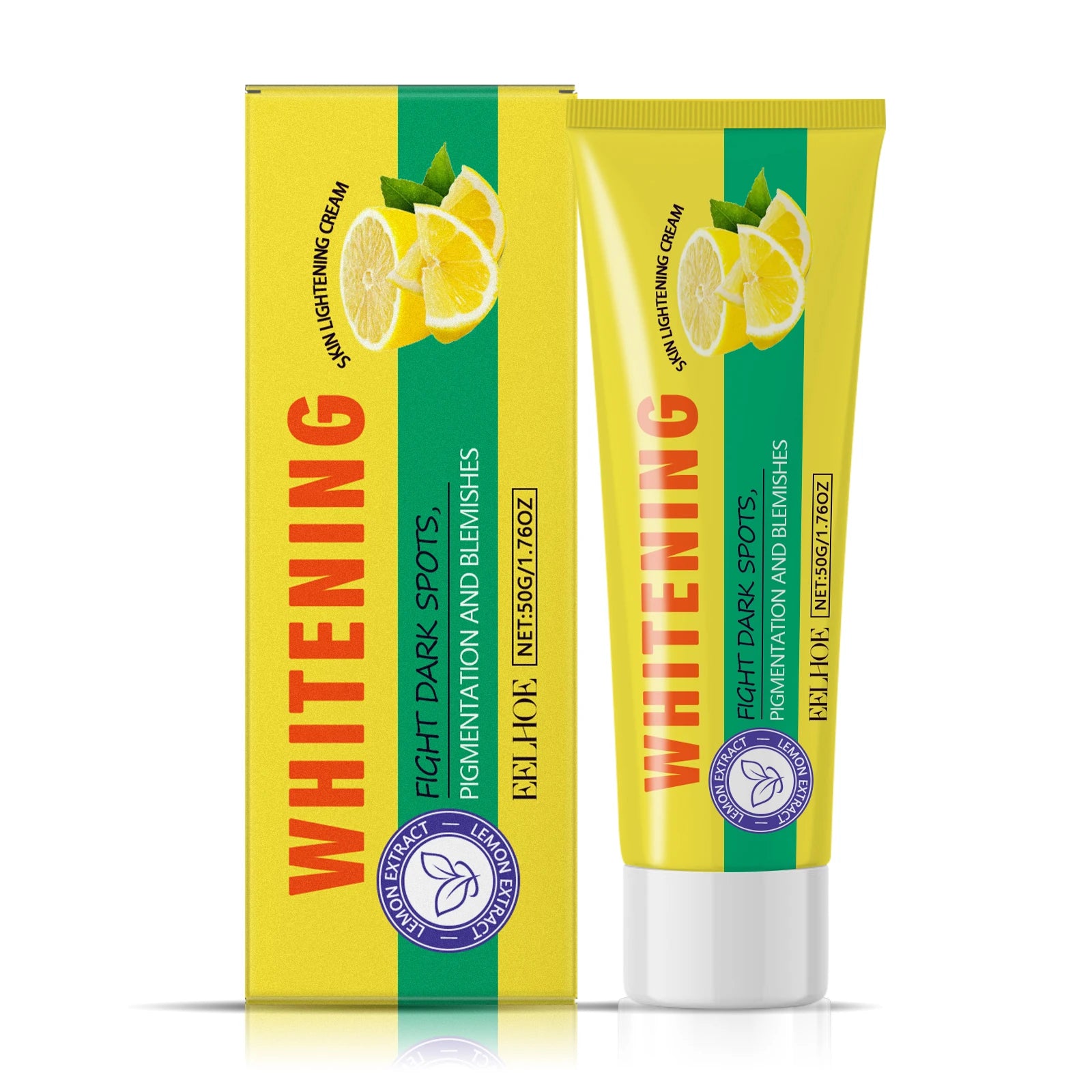 Lemon Brightening Body Lotion Gently Moisturizes Dry Skin Even Skin Tone Whitening Nourishing Lightening Body Cream Oasis Select 50g Boxed