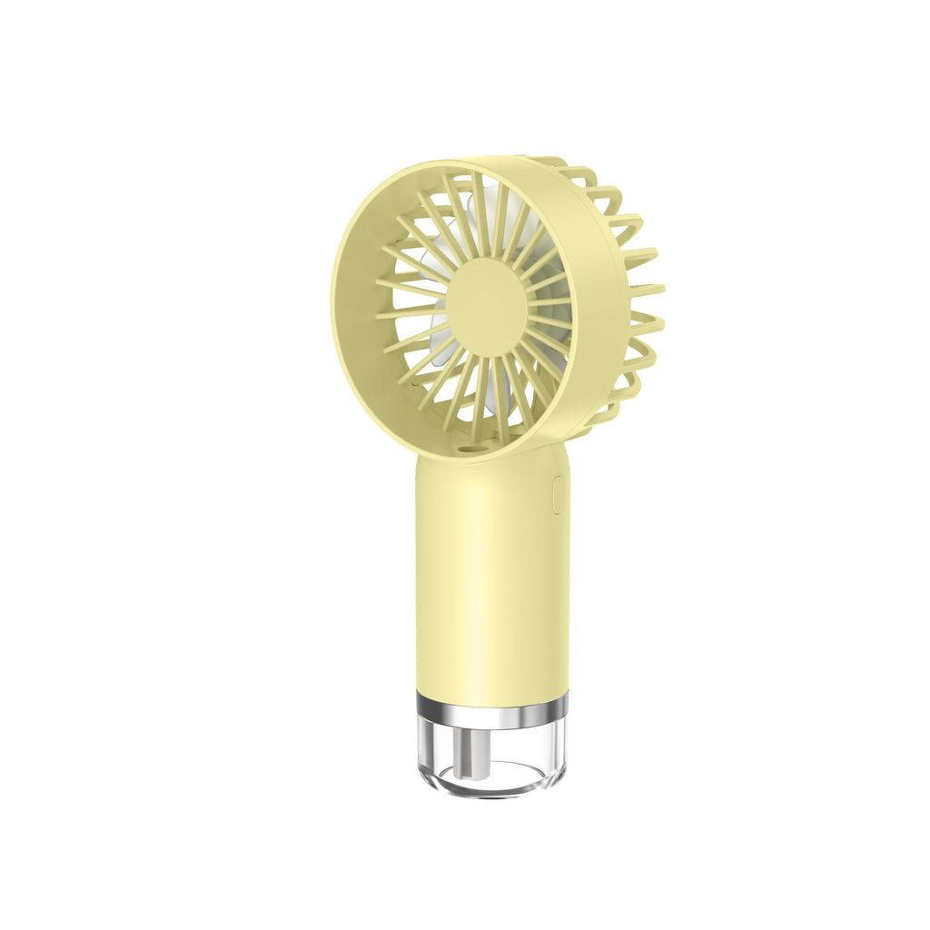 Handheld Spray Mist Fan – USB Rechargeable Portable Cooling