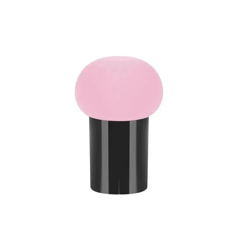 1/2pcs Color Mushroom Head Cosmetic Puff With Protective Cap Loose Powder Foundation Puff Air Cushion Sponge Makeup Egg Makeup Oasis Select