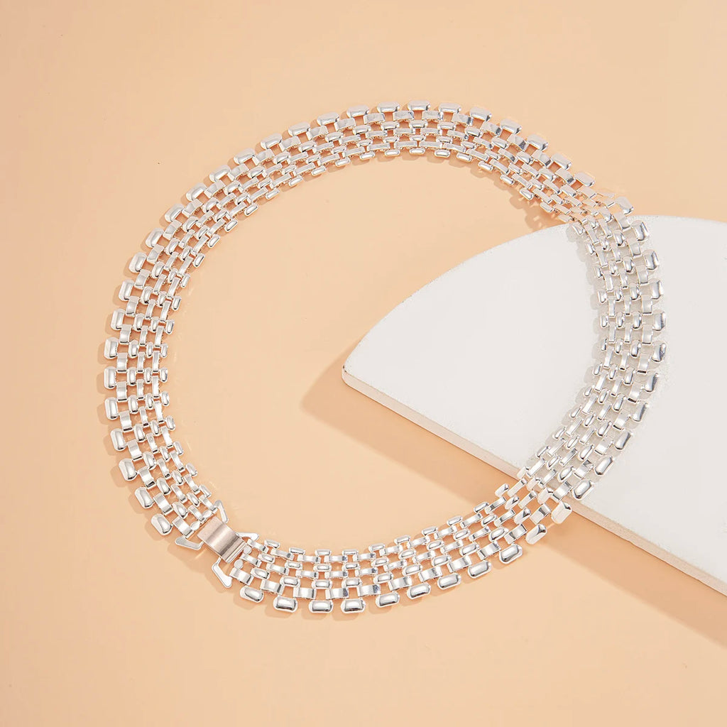 Exaggerated Cuban Chunky Thick Chain Necklace for Women High Quality Big Iron Metal Choker Link Grunge Jewelry Steampunk Men New Oasis Select