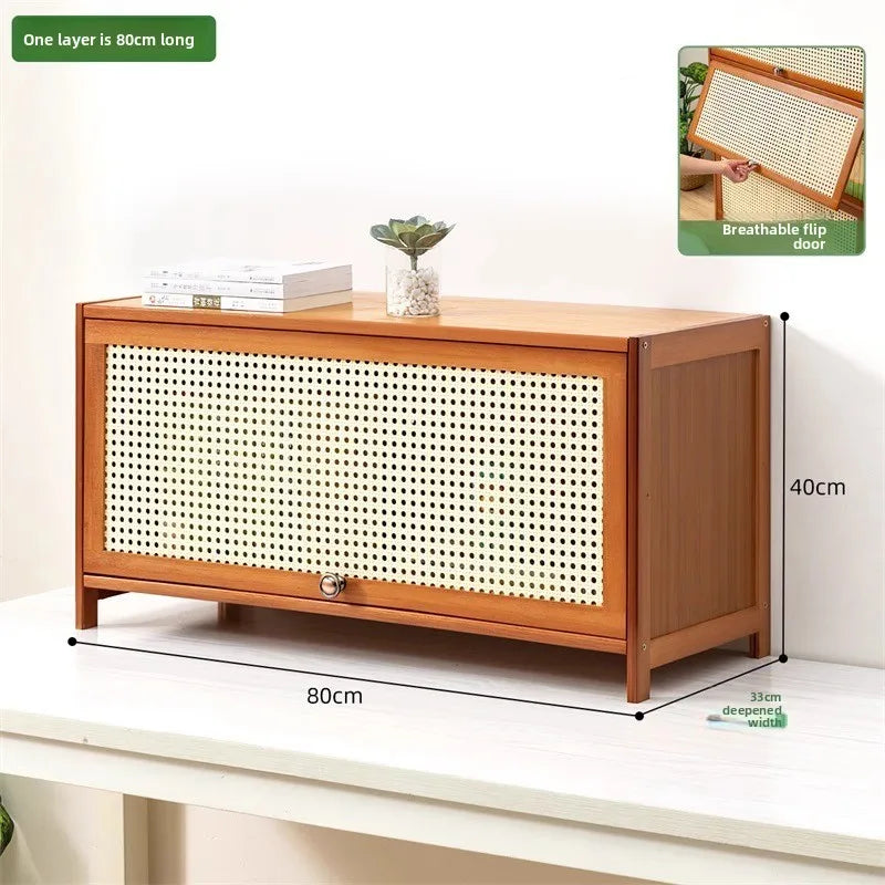 table Bookcase with door Household children's corner Bookshelf Internet celebrity American TV Wall narrow cabinet display shelf Oasis Select One floor 80