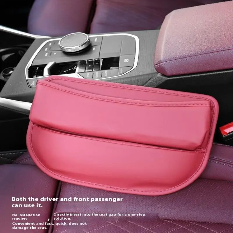 Universal Car Seat Organizer PU Auto Console Side Pocket Seat Crevice Storage Box Interior Accessory Oasis Select