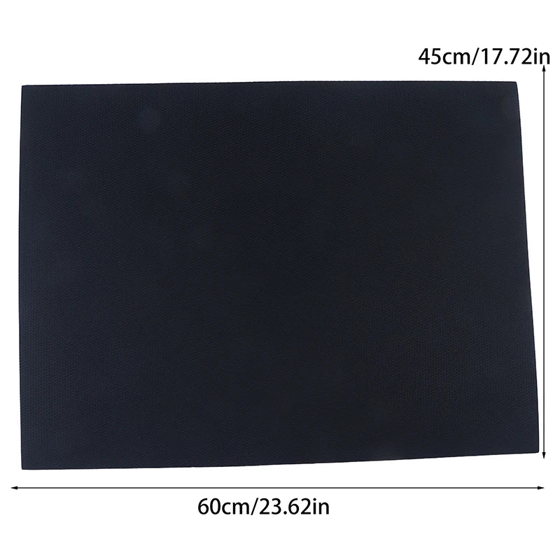 Black Thickened Fish Tank Non-slip Pad, Aquarium Shock-Absorbent Mat, Eco-friendly Insulation, Ideal for Terrarium Landscaping Oasis Select A5