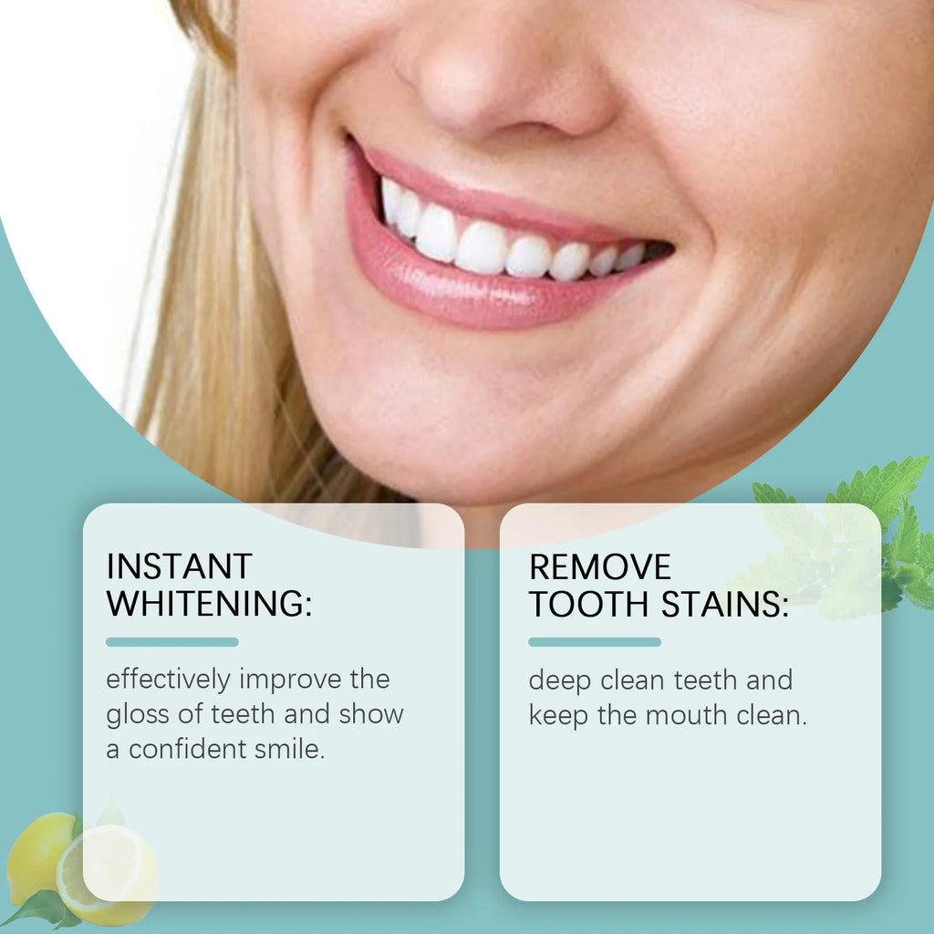 ORALHOE Instant White Tooth Paint Teeth Whitening Varnish Deep Clean Stain Remover Fresh Breath Oral Hygiene Oasis Select
