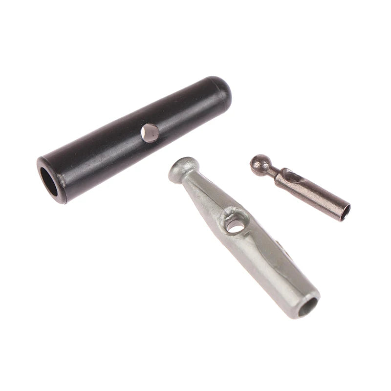 Hot Sale 10pcs Folding Umbrella Bones Cover Plastic Metal Parts Components Metal Umbrella Tail Beads Oasis Select