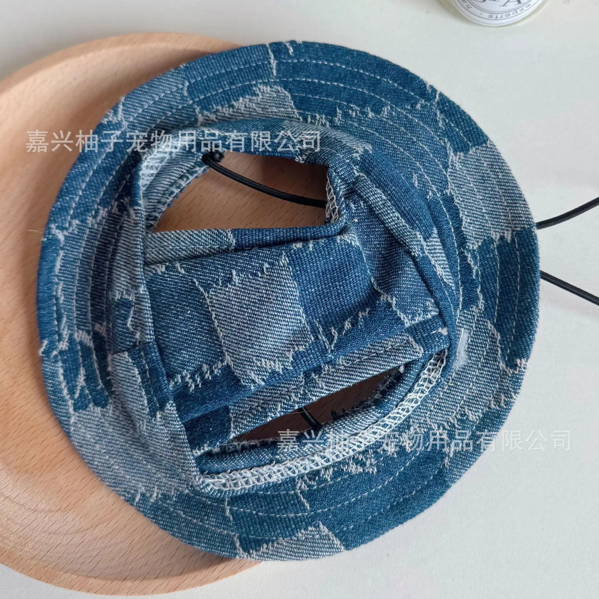 Cat Pet Hats, Sun Hats, Sun Protection Camping Dog Hats, Denim Cotton Fisherman Hats cat hat dog birthday Oasis Select Medium blue patch L