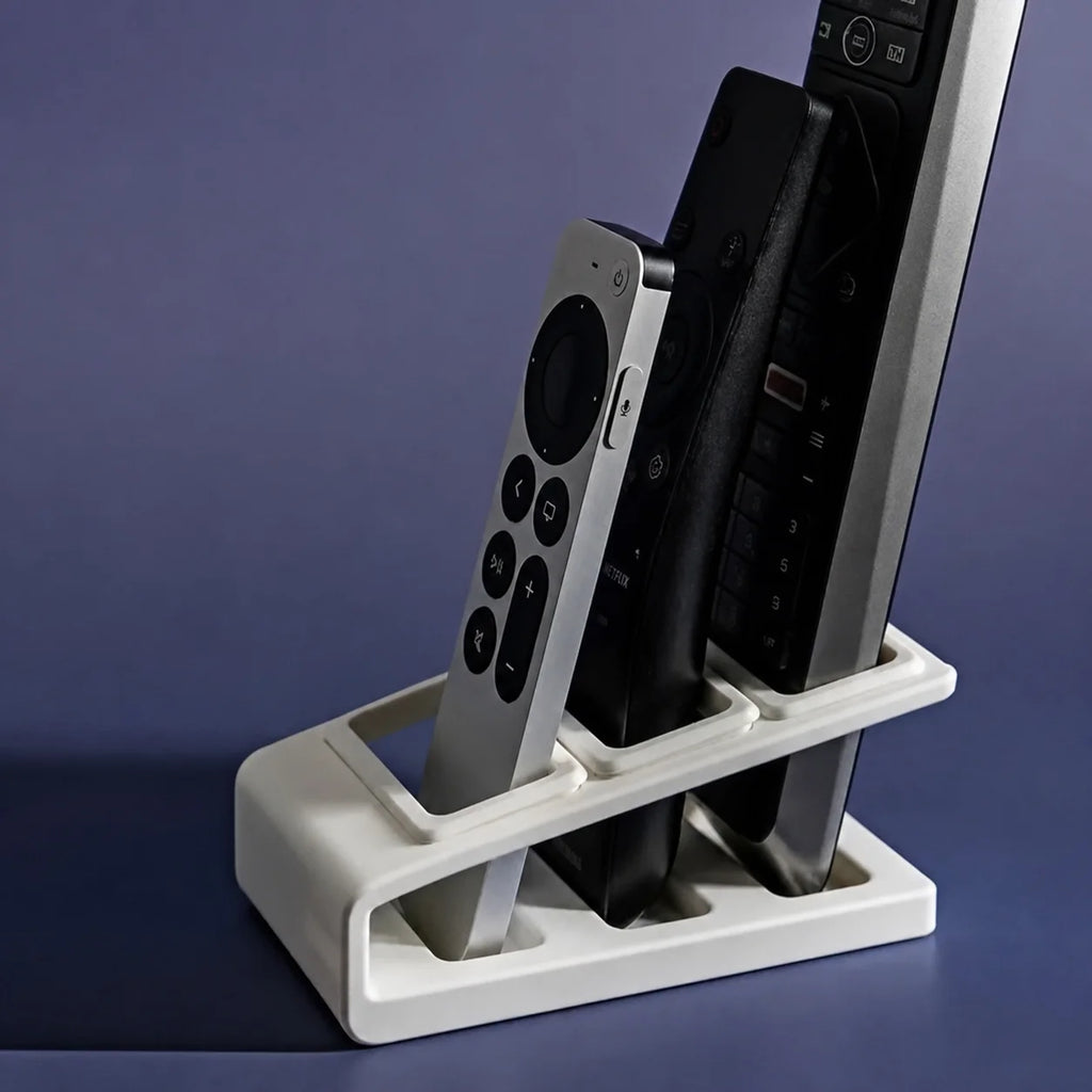 3D Printed Minimalist Desk Organizer & Remote Holder | PLA