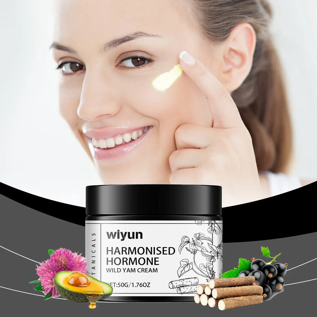 WIYUN Wild Yam Cream – Hormonal Balance & Menopause Skin Care Wild Yam Face Cream Oasis Select