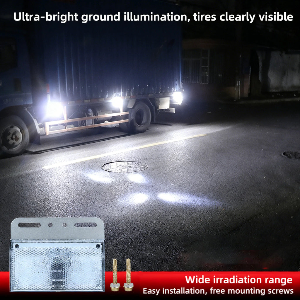 12V-24V 31-LED Side Marker Light | Truck Trailer Turn Signal