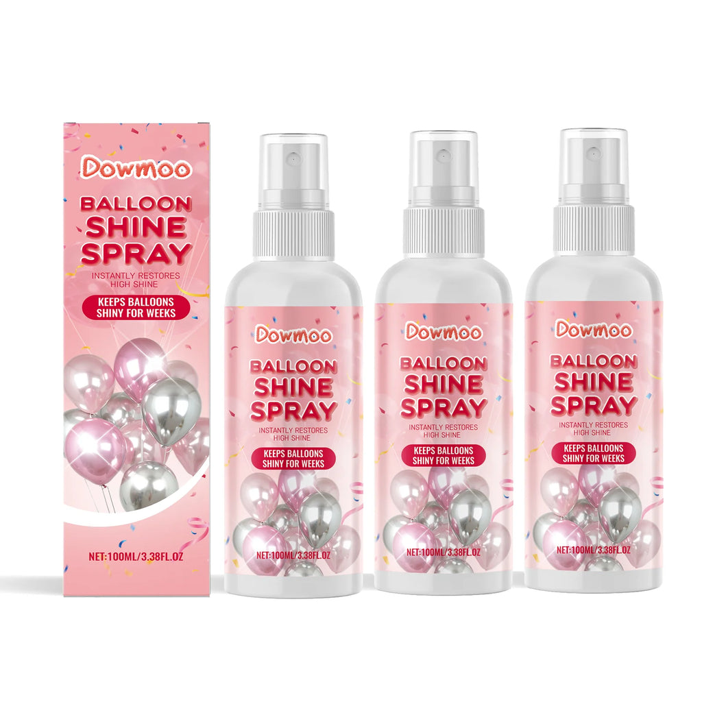 Balloon Shine Spray Lights Up Party Atmosphere Decorations Enhances Balloon Color Gloss Event Atmosphere Party Decorations Oasis Select 300ml
