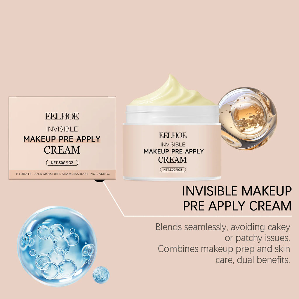 EELHOE Invisible Pore Isolation Primer UV Protection Brightening Long Lasting Makeup Base Face Cosmetic Oasis Select