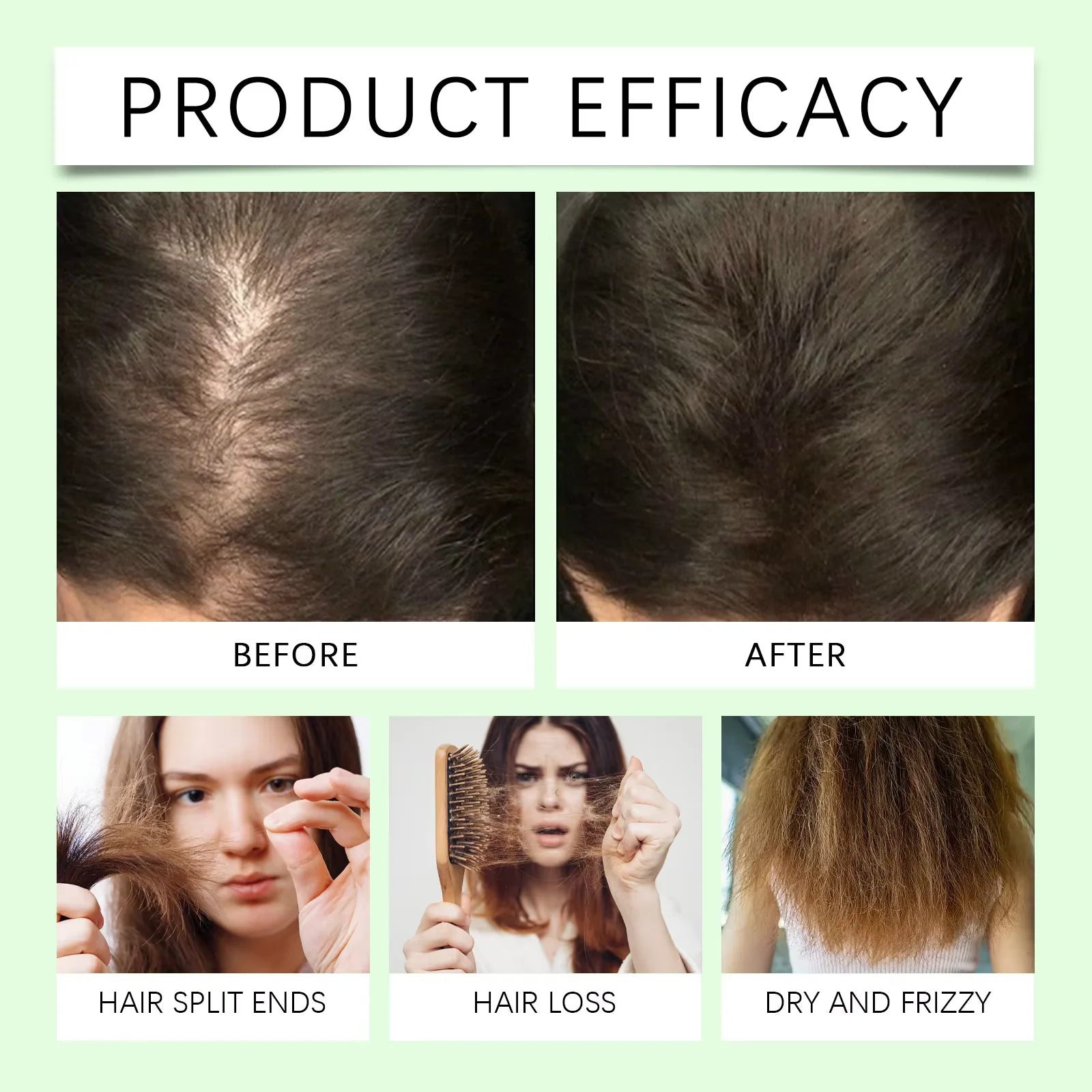 Natural Rosemary Hydrolyzed Keratin Shampoo Deep Nourish Scalp Care Strengthen Damaged Hair Oil Control For Men Women 100ML Oasis Select