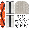 Vacuum Cleaner Main Brush Side Filter Mop Cloth Set For Xiaomi S40 OV81 OV81 Main Side Brush Filter Mop Cloth Kit Oasis Select B