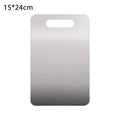 NEW Honeycomb Pattern Stainless Steel Cutting Board, Anti-Slip & Anti-Bacterial Double-Sided for Meat, Veg, Fruit - Home Kitchen Oasis Select A