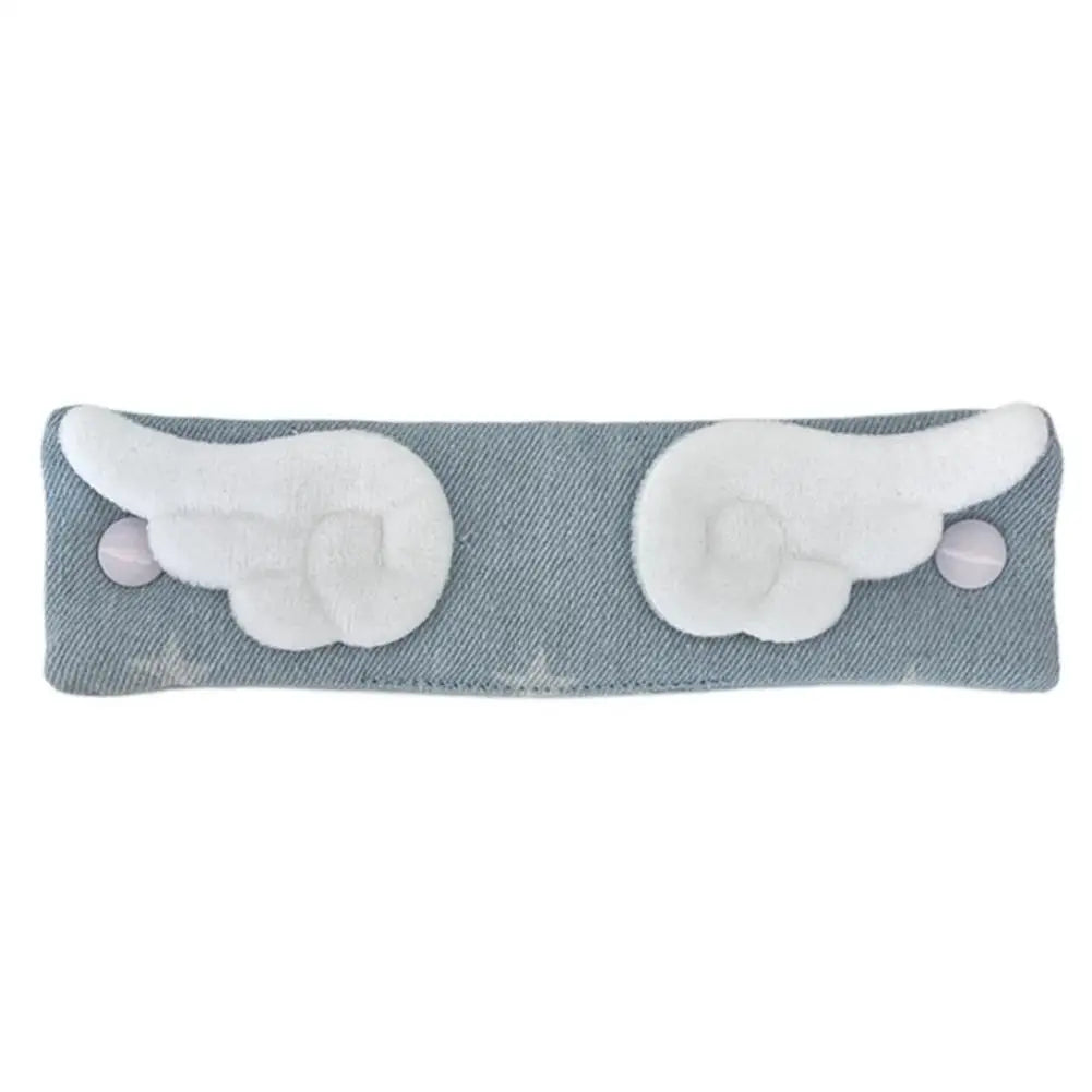 Cowboy Star Angel Wings Fabric Cable Organizer Portable Cord WrapTie for Charger Headphone USB Cable Organizer Travel Essential Oasis Select 05