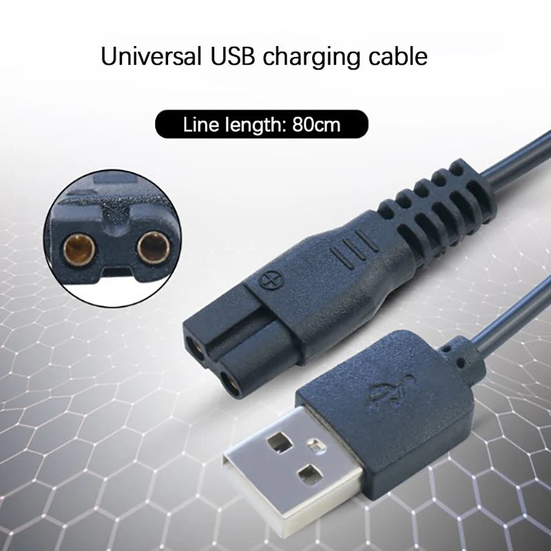 Electric Clippers Pet Shaver USB Charger Charging Cable Power Cord For C6/C7 Hair Trimmer Part Oasis Select Default Title