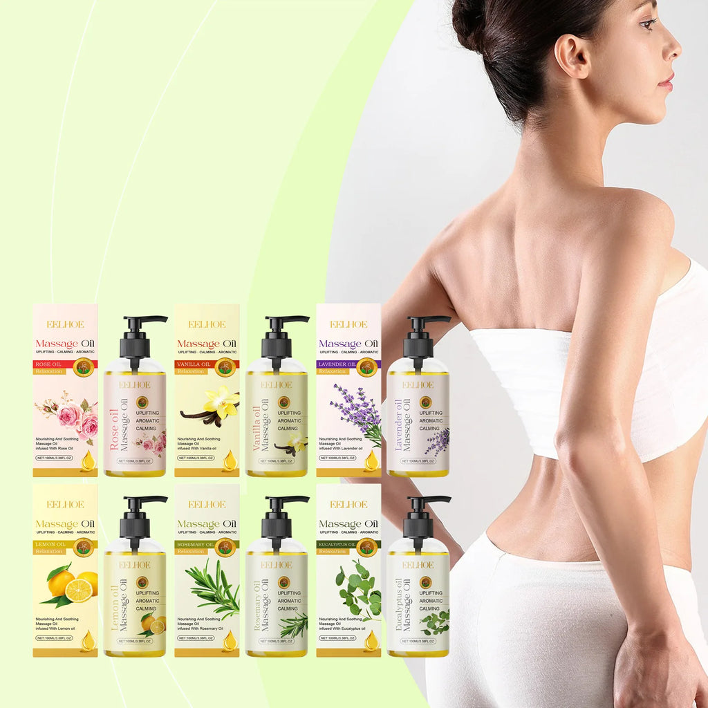 EELHOE Body Oil – Massage, Muscle Relief & Firming 100ml Massage Body Oil Oasis Select