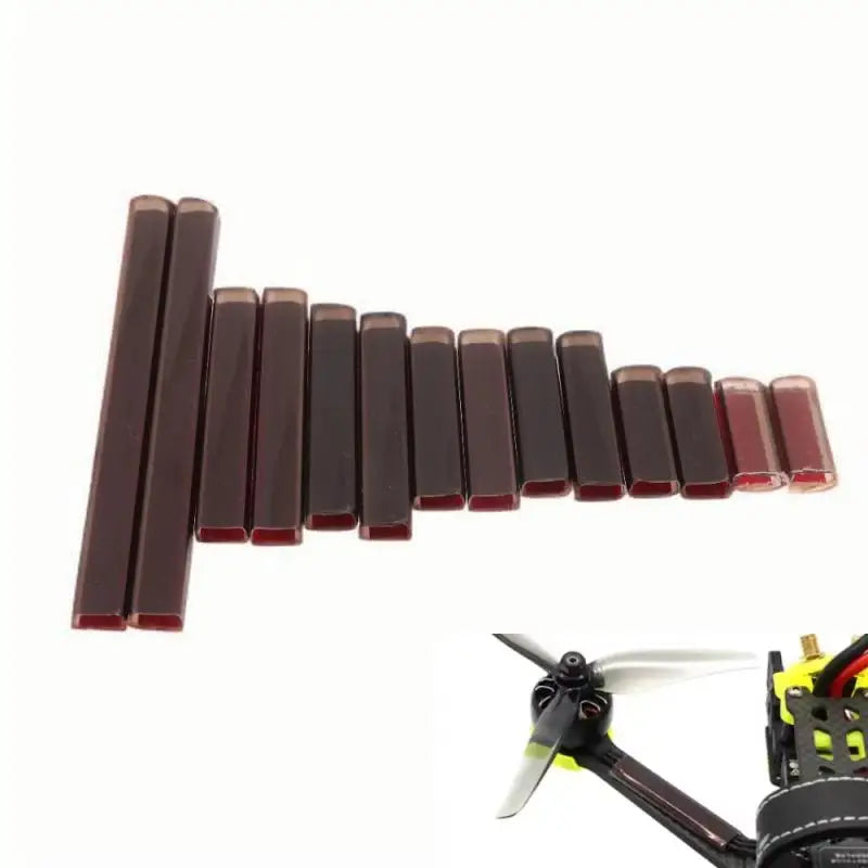 4Pcs 10MM Width 25-110MM Rc Motor Wire Cover Protection Tube Wire Shield For RC FPV Drone Oasis Select