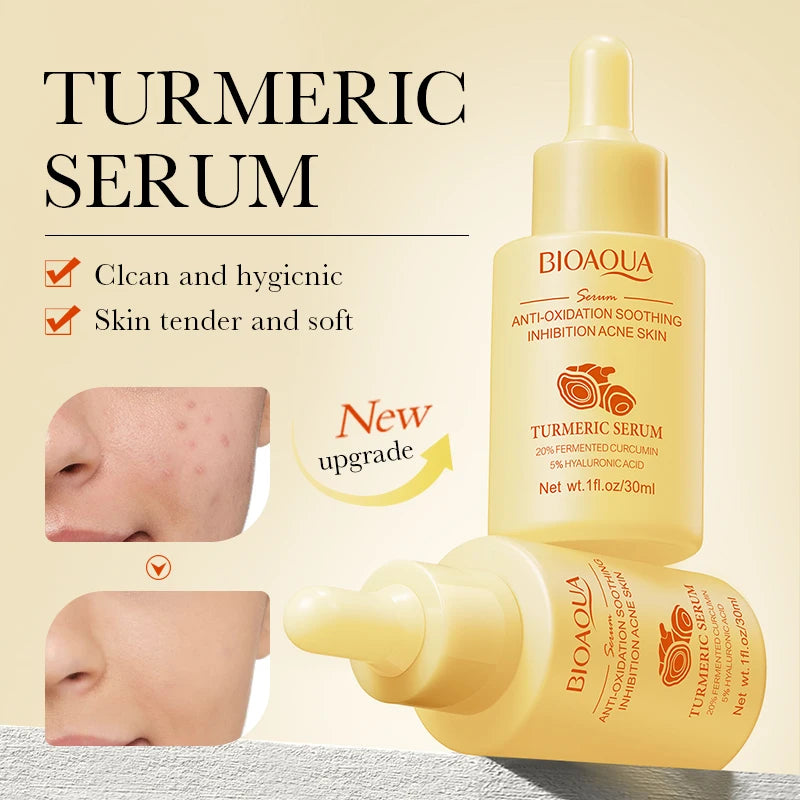 BIOAQUA Turmeric Skin Care Set – Serum, Moisturizer & Eye Cream Skin Care Kit Oasis Select