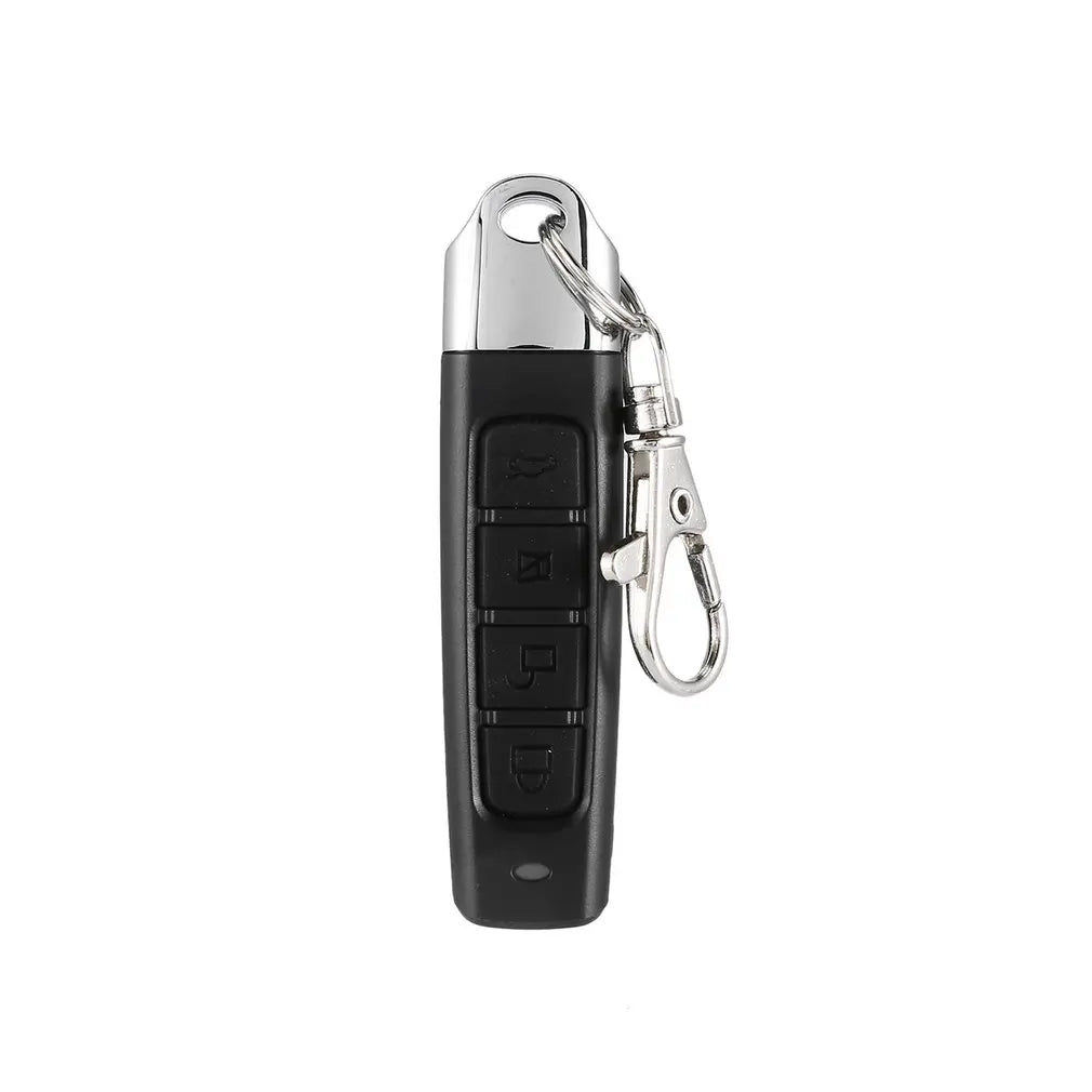 433MHZ Copy Remote Control Auto 4 Channe Code Garage Gate Door Opener Remote Control Duplicator Cloning Code Car Key Oasis Select Black Lock