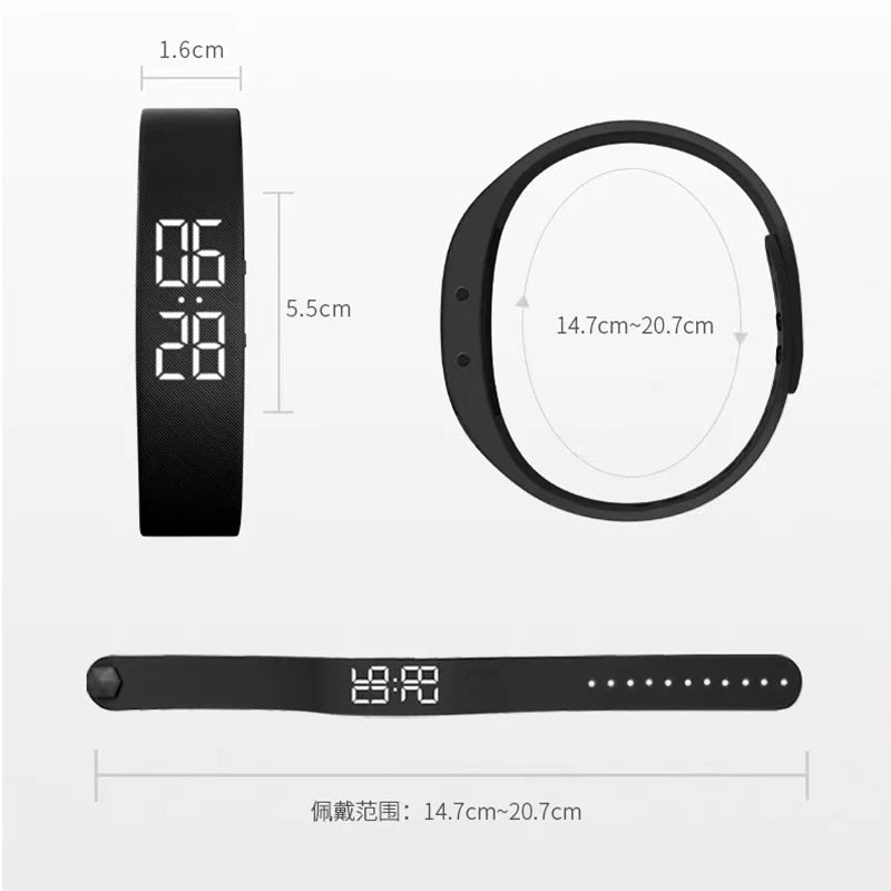 UYJY Smart Fitness Bracelet – Step Counter, Sleep & Alarm