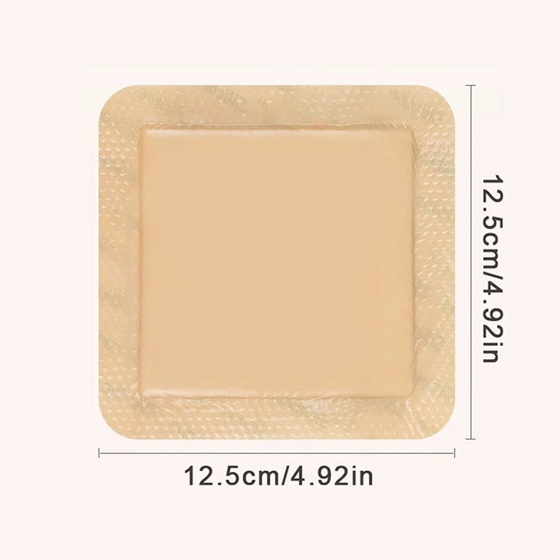 Silicone Foam Adhesive Wound Dressing – Sterile Healing Pad