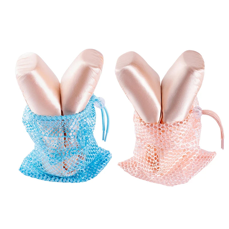 Drawstring Ballet Bag – Mesh Pointe Shoe Storage for Dancers Dance Shoe Bag Oasis Select
