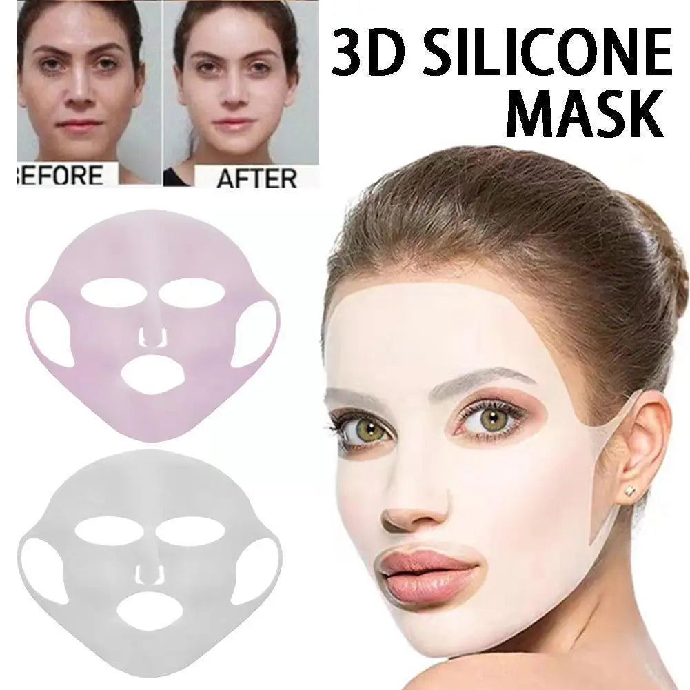 Reusable Silicone Face Mask Cover – Moisturizing & Firming Silicone Mask Cover Oasis Select