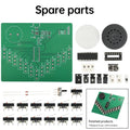 DC 3-5V Type-C Electronic Kalimba DIY Kits Pentatonic Scale Musical Instrument Circuit Board Welding Practice Teaching Parts Kit Oasis Select DIY Kits