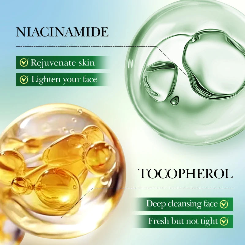 SADOER Aloe Vera Travel Skincare Set – Cleanser & Face Gel