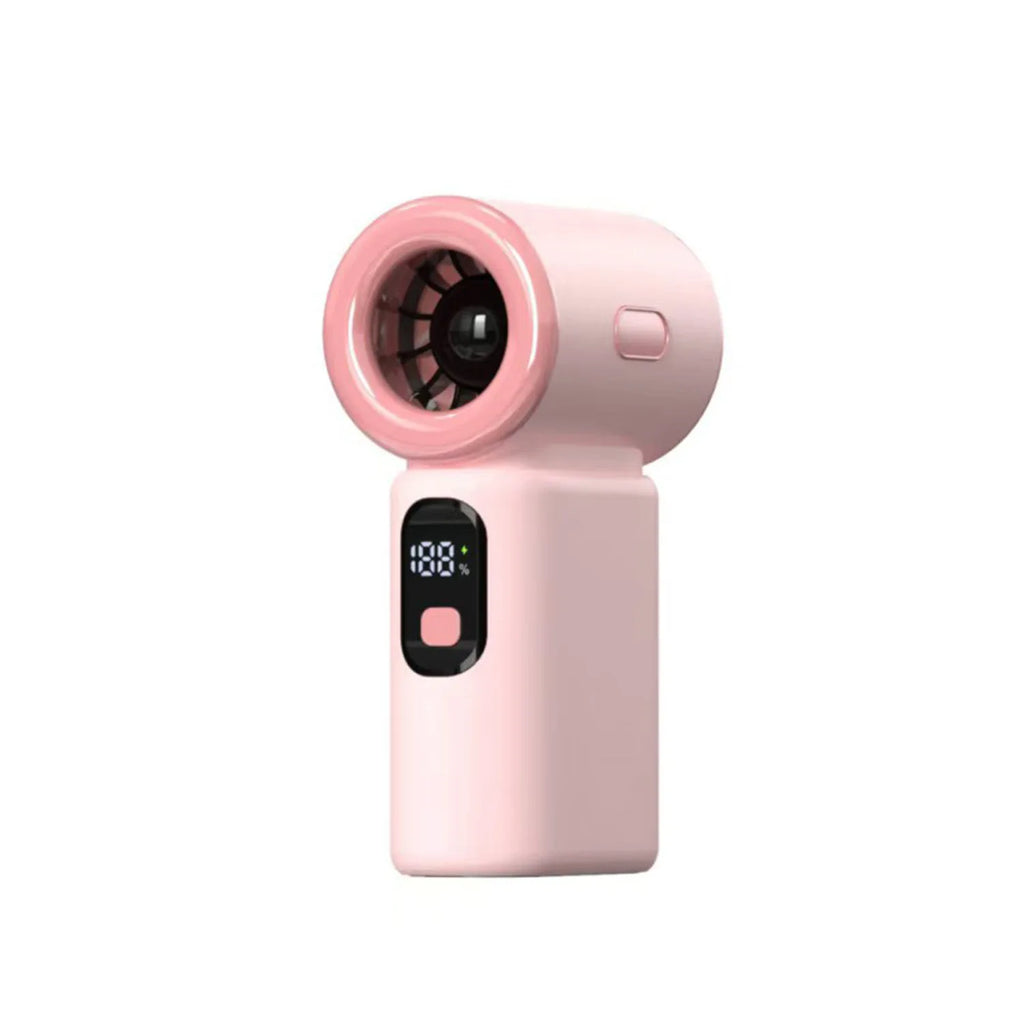 URGGU Mini Handheld USB Rechargeable Fan – Digital Display