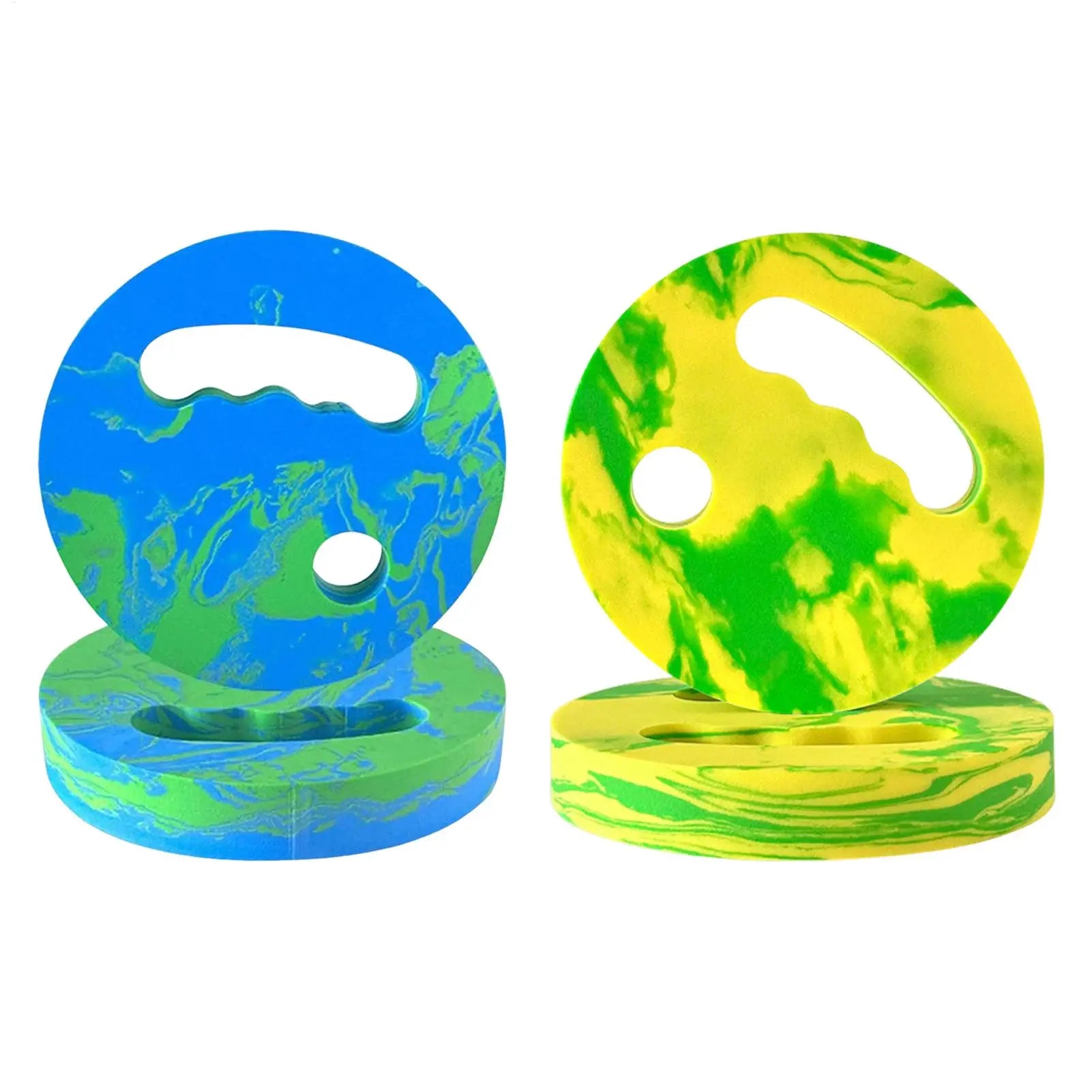 Swimming Disc 2Pcs Water Exercise Discs Handheld Lightweight Swimming Board For Adults Kids Water Workouts Beginners Pool Oasis Select