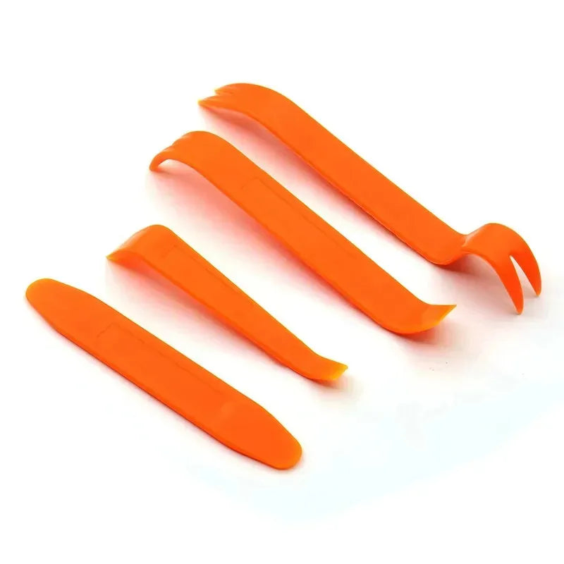 4/8/12/24pcs Universal Plastic Trim Removal Tool Kit Non-Scratch Pry Tools For Car Interior Panel Door Clips Dash Disassembly Oasis Select