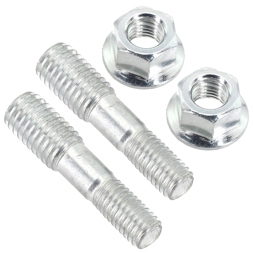 2pcs For 52/58 Chain Saw Guide Plate Double Head Screw Nuts Nut Accessories Garden Tool Parts Accessories Oasis Select