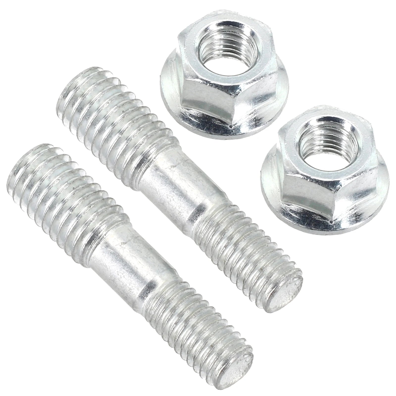 2pcs For 52/58 Chain Saw Guide Plate Double Head Screw Nuts Nut Accessories Garden Tool Parts Accessories Oasis Select